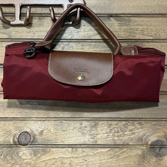 Longchamp Paris Le Pliage Extra Large Nylon Tote Leather Trim Foldable Design - Picture 16 of 16